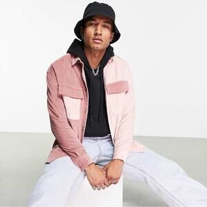 ASOS Color Block Shirt Sz L